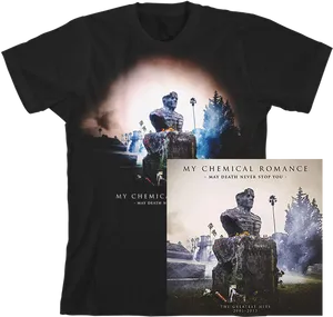 My Chemical Romance T Shirt Design PNG Image