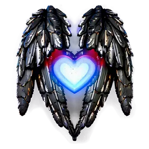 My Heart Was Not Ready Angel Wings Png 86 PNG Image