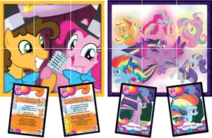 My Little Pony Birthday Party Activities PNG Image