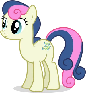 My Little Pony Yellow Character PNG Image