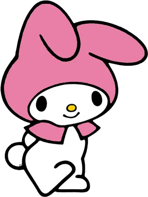 My Melody Cartoon Character PNG Image