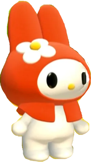 My Melody Costume Character PNG Image