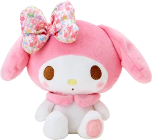 My Melody Plush Toy PNG Image