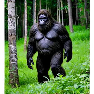 Mysterious Bigfoot Sightings Png Squ18 PNG Image