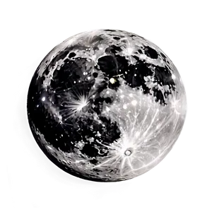 Mysterious Black Moon Png Uuw PNG Image