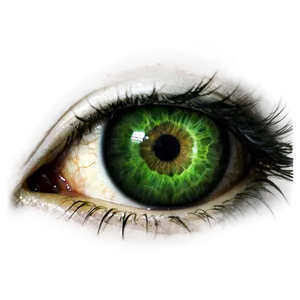 Mysterious Green Eye Png 12 PNG Image