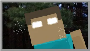 Mysterious_ Herobrine_ Sighting.jpg PNG Image