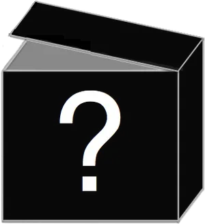 Mystery Question Box PNG Image