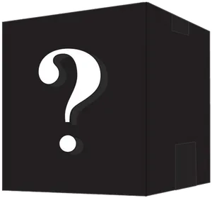 Mystery Question Mark Box PNG Image