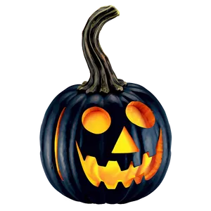 Mystic Black Pumpkin Png Ypq PNG Image