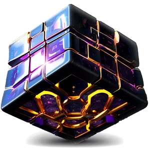 Mystic Cube Tesseract Png Fle PNG Image