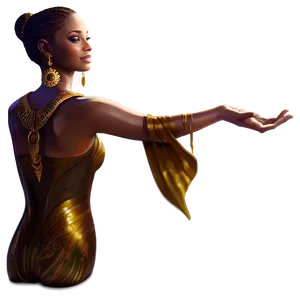 Mystic Goddess Illustration Png Rbm9 PNG Image