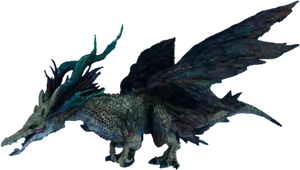 Mystical_ Dragon_ Creature PNG