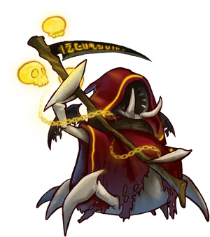 Mystical_ Reaper_ Artwork PNG Image