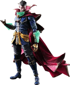 Mystical_ Sorcerer_ Pose PNG Image