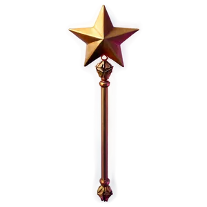 Mystical Star Wand Png 06132024 PNG Image