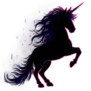 Mystical Unicorn Silhouette Png 56 PNG Image