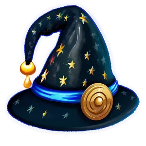 Mystical Wizard Hat Png 06112024 PNG Image