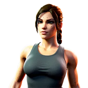 Mythic Lara Croft Fortnite Costume Png Kdh PNG Image