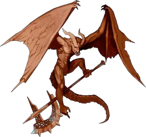 Mythical Garuda Warrior Art PNG Image