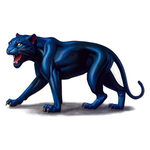 Mythical Panthers Creature Png Yqu50 PNG Image