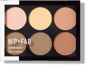 N I P F A B Contour Palette Makeup PNG Image