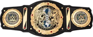 N X T U K Tag Team Championship Belt PNG Image