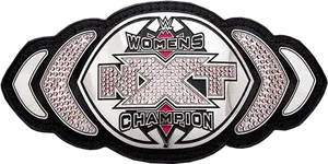 N X T Womens Championship Belt PNG Image