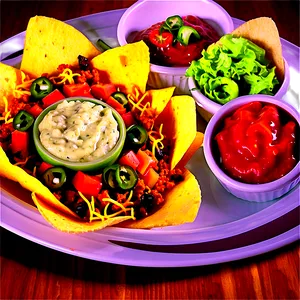 Nachos Supreme Platter Png 86 PNG Image