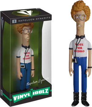 Napoleon Dynamite Vinyl Idolz Figure PNG Image