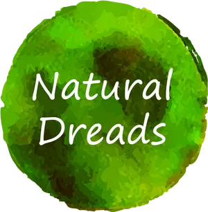 Natural Dreads Graphic PNG Image