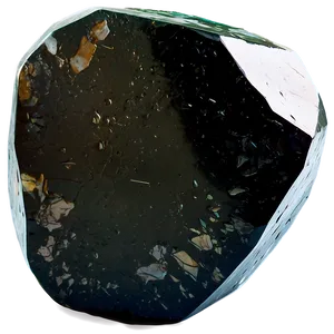 Natural Obsidian Boulder Png 06272024 PNG Image