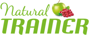 Natural Trainer Healthy Food Logo PNG