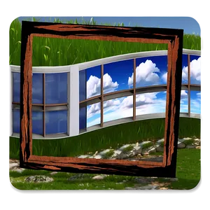 Natural Video Frame Environment Png Hbe50 PNG Image