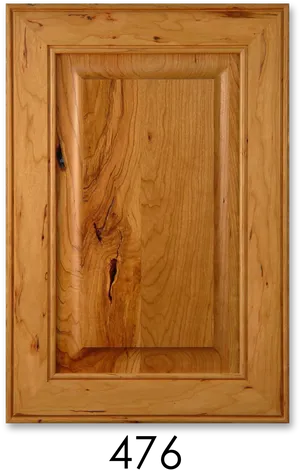 Natural Wood Picture Frame PNG Image