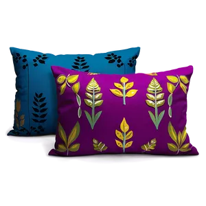 Nature-inspired Throw Pillows Png 06262024 PNG Image