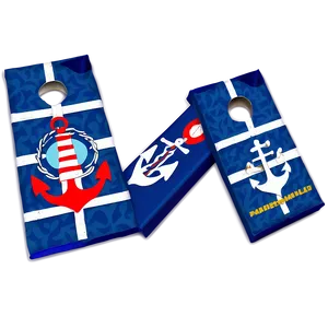 Nautical Theme Cornhole Bag Png Rib88 PNG Image