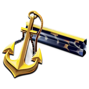 Navy Anchor A PNG Image