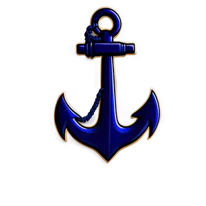 Navy Anchor Badge Design Png 45 PNG Image