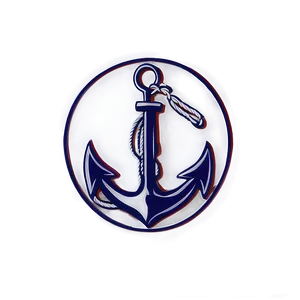 Navy Anchor In Circle Png 06292024 PNG Image