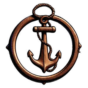 Navy Anchor In Circle Png Lqk17 PNG Image