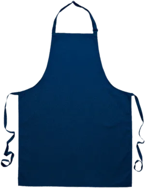 Navy Blue Chef Apron PNG Image