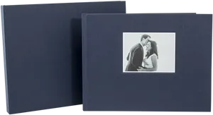 Navy Blue Photo Albums PNG Image