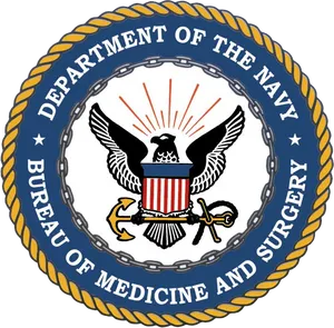 Navy Medicine Surgery Emblem PNG Image