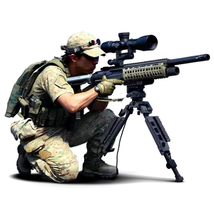 Navy Seal Sniper Png Hvm80 PNG Image