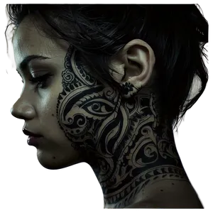 Neck Tattoo Design Ideas Png 06122024 PNG Image