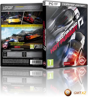 Needfor Speed Hot Pursuit Limited Edition P C Box Art PNG Image