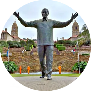 Nelson Mandela Statue Union Buildings PNG Image