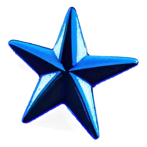 Neon Blue Stars Png 06252024 PNG Image