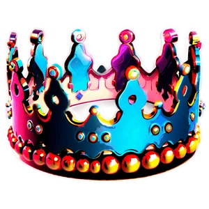 Neon Crown B PNG Image